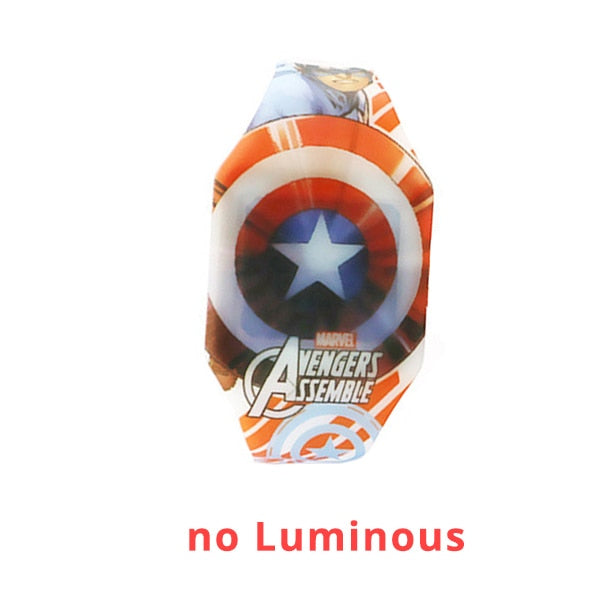 New Luminous Princess Elsa Child Watches For Girl Avengers Captain LED Watch Kids Student Electronic Watch Clock Reloj Infantil